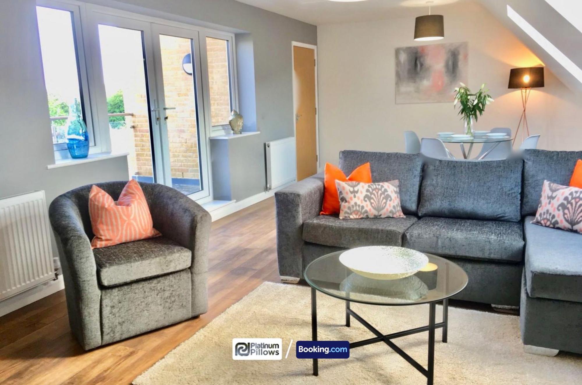 Modern Oxford 1Br Apt, Contractor & Family Accommodation, Near Oxford Hospitals And Science Park 외부 사진